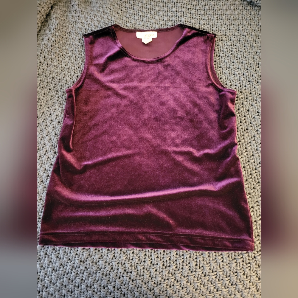 Vintage Velvety Purple Tank